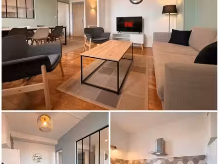 t4 100m2 rénové et meublé - luton/av laon