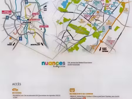 location appartement 2 pièces 46 m² à toulouse (31000)  563 €