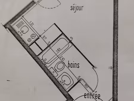 location appartement 1 pièce 19 m² à toulouse (31000)  450 €