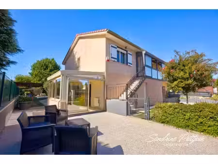 a vendre maison 145m² – 6 pièces - garage – piscine– terrain 612 m² - mionnay (01390)