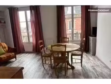 location meublée appartement 2 pièces 42 m² à dieppe (76200)  1 100 €