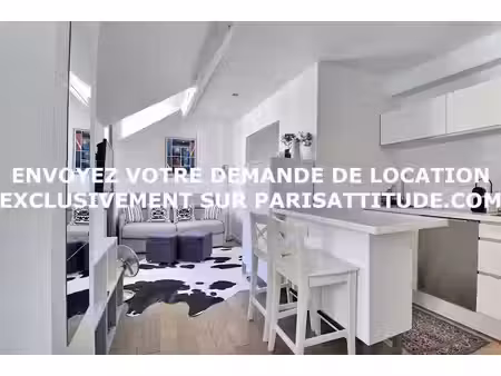 location meublée appartement 2 pièces 29 m² à boulogne-billancourt (92100)  1 350 €