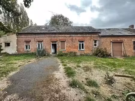 vente maison 4 pièces 100 m² à sains-richaumont (02120)  59 900 €
