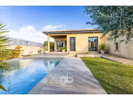 maison t4 de plain pied à lansargues de 141 m2 habitables