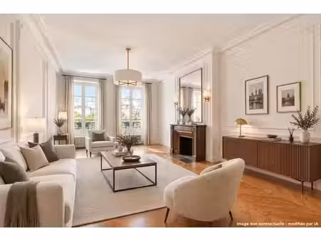 vente appartement élégant du xix ème siècle vue sur le rhône