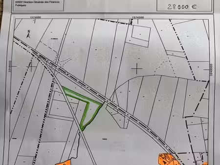 ? à vendre – parcelle forestière 10 700 m² – parentis-en-born – 28 000