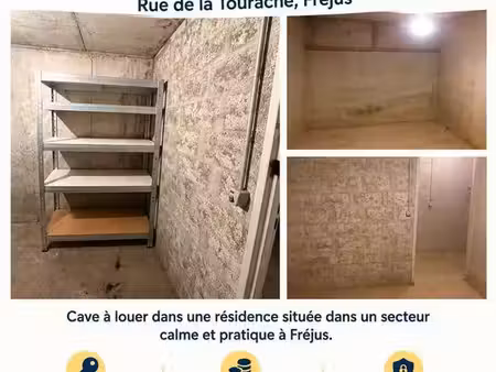 cave stokage 7 m2 résidence proche auchan fréjus