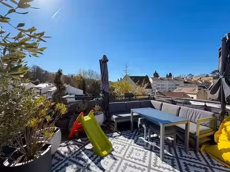 appartement 3 pièces avec grande terrasse – centre d'orgeval