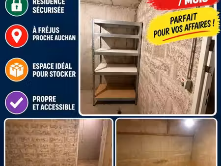 cave 7m2 résidence argentiere fréjus