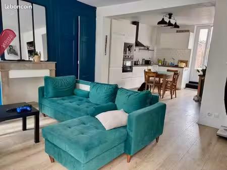 appartement t3 en duplex 67 m² avec terrasse de 50 m² la madeleine centre