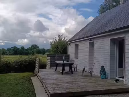 maison plein pied meublée avec terrain bacilly