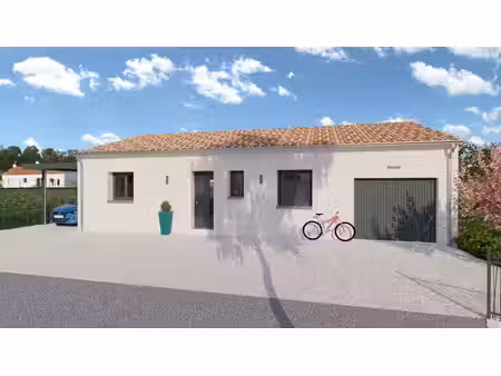 terrain avec maison neuf à vendre
