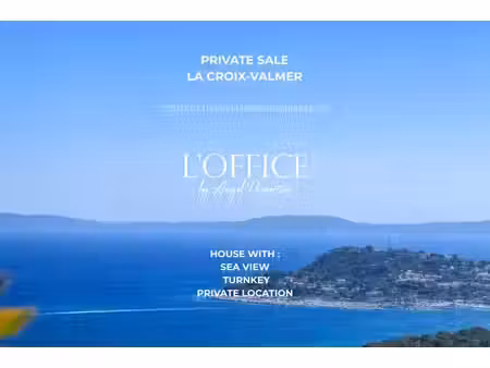 villa de luxe à vendre à la croix-valmer