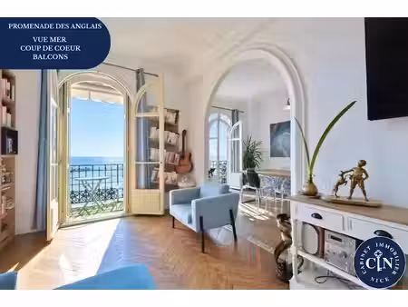 vente appartement 3 pièces 84 m² à nice (06000)  849 000 €