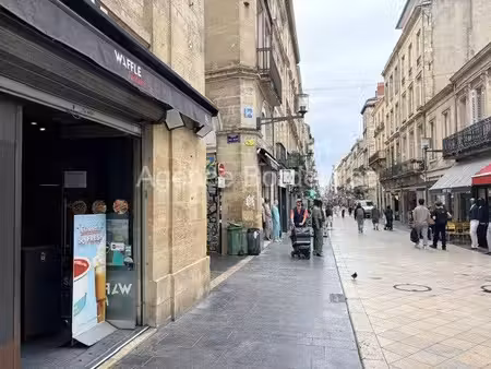 bordeaux rue sainte-catherine  restaurant  env 60 m²