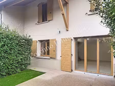 genas maison de ville duplex t5 106m²+terrase jardin 88m²