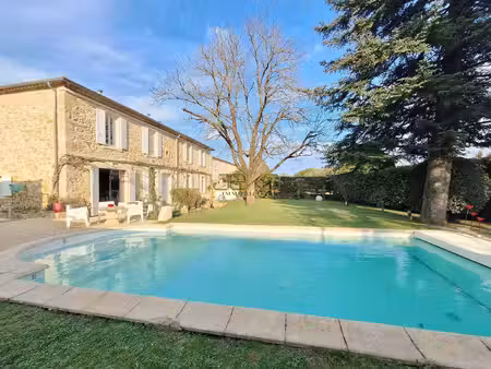 maison de maître du xviiie siècle à saint-bauzély - une deme