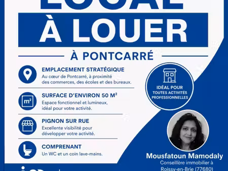 boutique/local commercial à roissy-en-brie (77680)