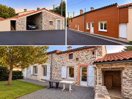 vente maison saint georges de montaigu  113m² 5 pièces 278 250€ avec garage