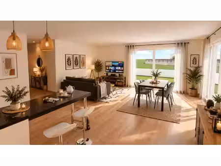 terrain avec maison neuf à vendre