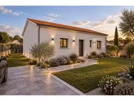 terrain avec maison neuf à vendre