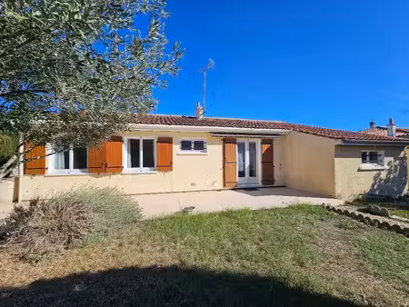 maison de plain-pied à vendre