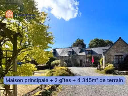 vente longère et corps de ferme à plounévez-moëdec (22810) : à vendre / 164m² plounévez-mo