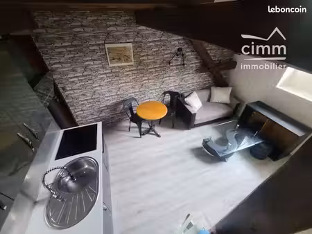 duplex 1 pièce 27 m²