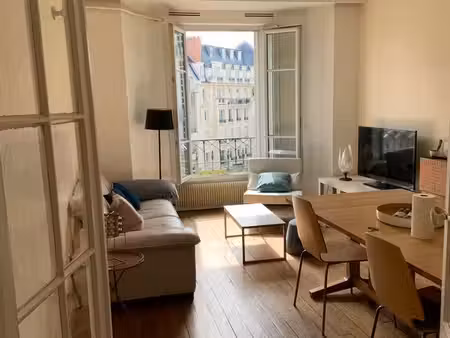 location meublée appartement 3 pièces lumineux – quartier auteuil sud