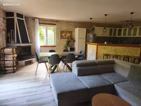 appartement meublé (rez-de-jardin) 61 m² avec jardin privatif – quincay
