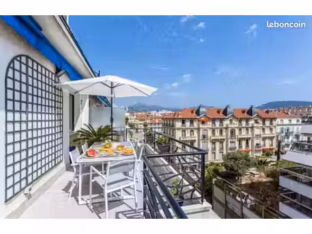 grand studio vue mer