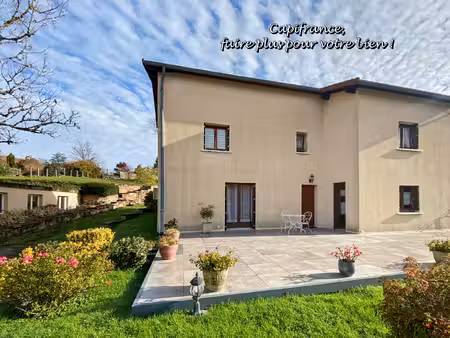 belmont de la loire 42670  maison à vendre 5 pièces  151 m²  4 chambres  dépendances  etan