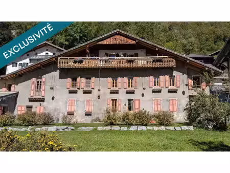 appartement 50 m2 proche abbaye dans résidence 16e siècle dans la vallée d'abondance