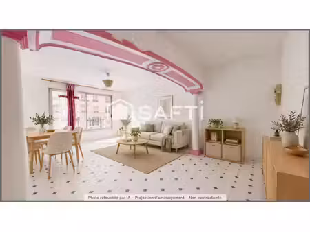 appartement t2 50 m² avec cave et ascenseur – lyon 7 saint-louis