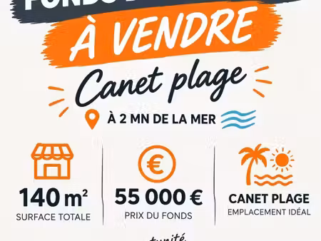 fonds de commerce à canet-en-roussillon
