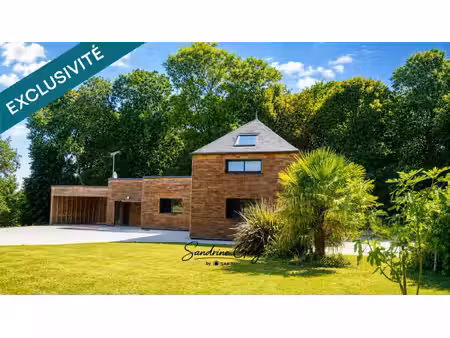 villa en bois semi plain-pied au calme écologique proche de chateaubriant