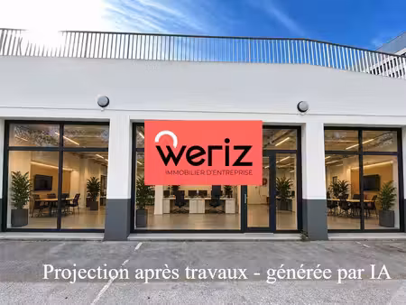 vente bureaux 86m² à 518m²