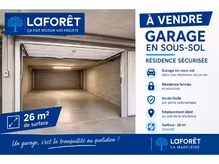 box la madeleine 26m²