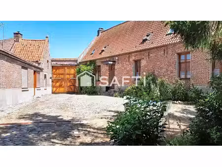 corps de ferme - maison : 128 m2 - terrain : 2800m2