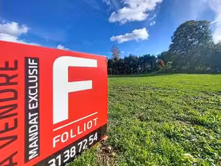 vente terrain aux moutiers-en-cinglais (14220) : à vendre / 692m² les moutiers-en-cinglais