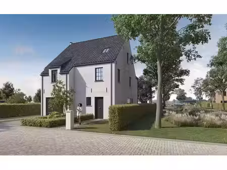 landelijke open bebouwing met garage en 4 tot 6 slpks