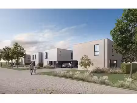 open bebouwing met 4 slpk en zicht op weilanden