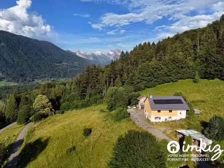 ferme de 1826 rénovée + mazot aménagé  3'800m2