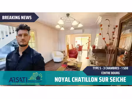 maison individuelle – 5 pièces – 103 m² habitables – 3 c