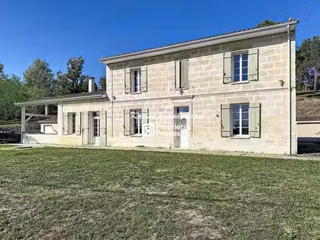 demeure en pierre 225 m2 avec vue dominante - garage - jardin