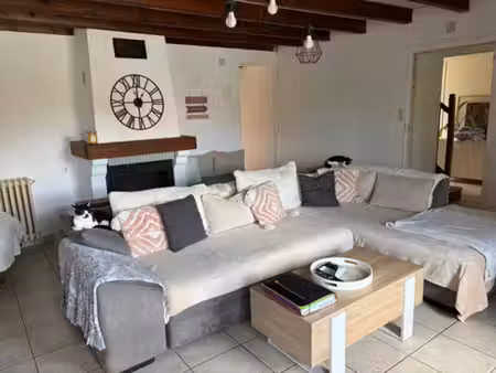 sainte gemme la plaine (85400) adorable maison en pierres 4/5 chambres avec dependance et 