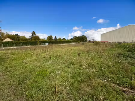 vente terrain  1200.00m²  étrépagny