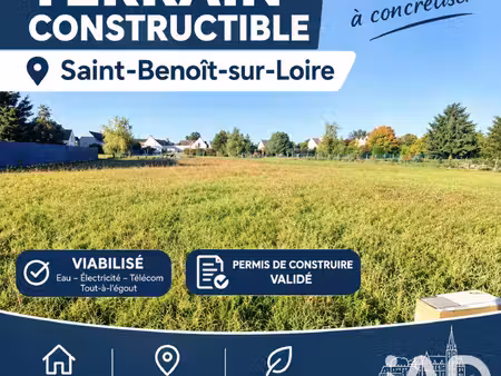 vente terrain à bâtir 668 m²
