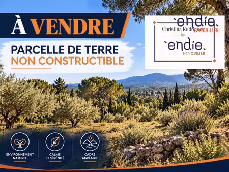 lorgues - terrain non constructible
