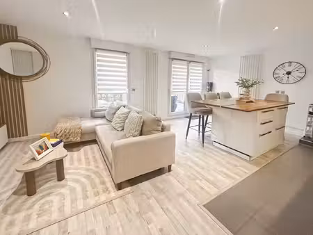 vente appartement 2 pièces  47.50m²  cergy